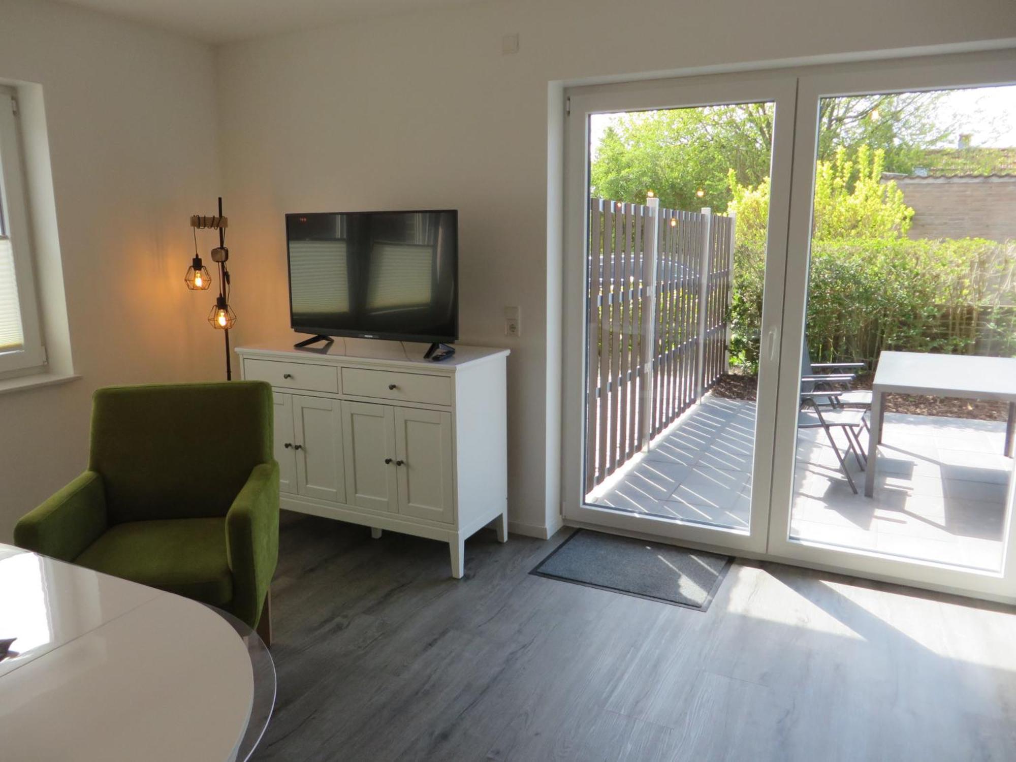Neu Huus Up Hoecht Fewo 1 Dornum Exterior foto
