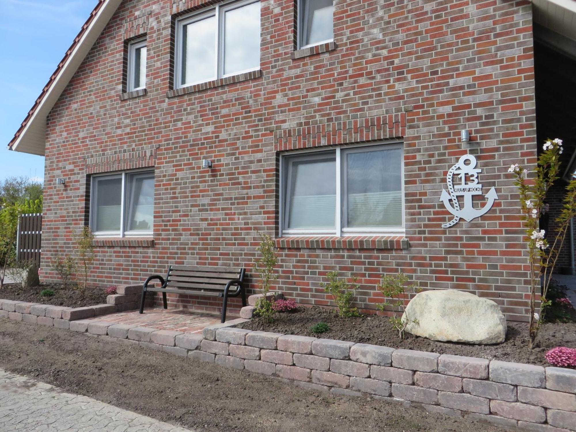 Neu Huus Up Hoecht Fewo 1 Dornum Exterior foto